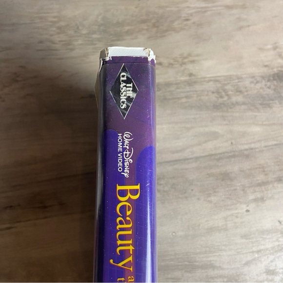 Beauty And The Beast VHS Tape 1992 Walt Disney's Black Diamond Classic - Picture 2 of 6